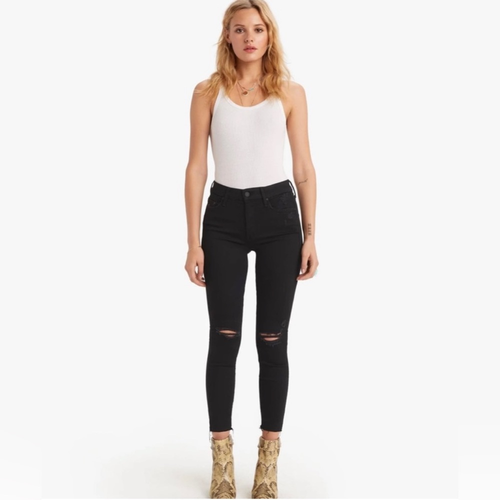 Mother denim black jeans